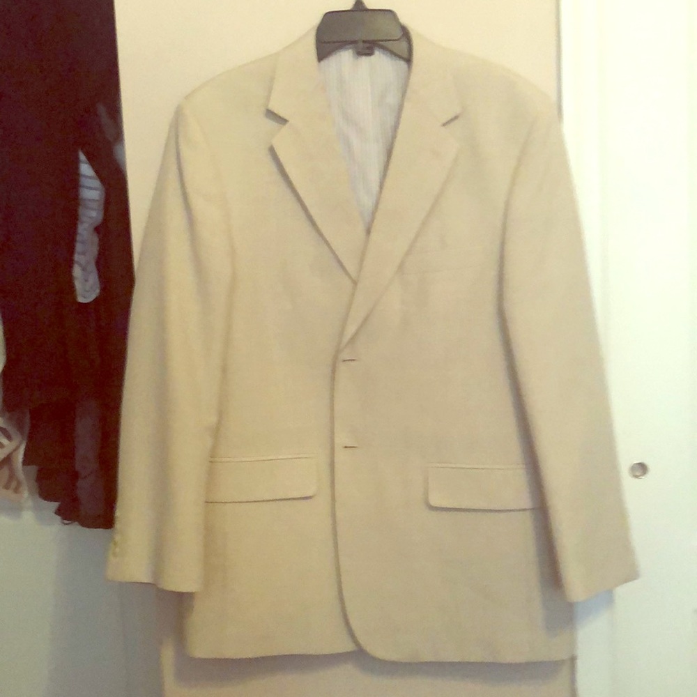 BertPulitzer jacket and pants.